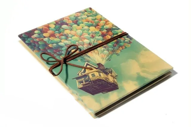 

Hand Made Hardcover Kraft Paper Folding Photo Album Movie DIY Photo Album, Anniversary Scrapbook,Wedding Photo Album