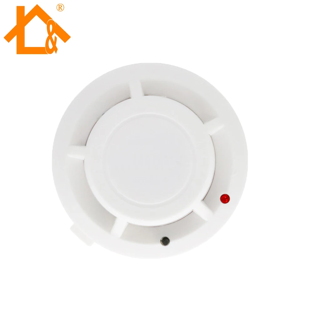 

Free Shipping Independant Smoke Fire Detector Sensor For House/Home/Bank Building 1pcs