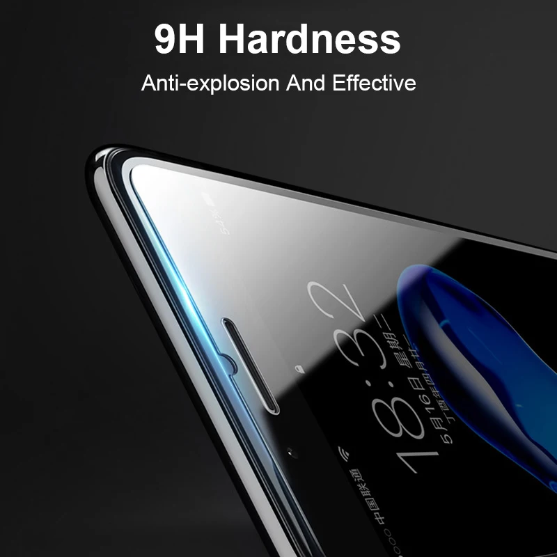 9H 2.5D Tempered Glass For Apple iPhone 4 4S 5 5S 5C SE Glass For Screen Protector For iPhoen X 6S 6 7 8 Plus Protective Film    (4)