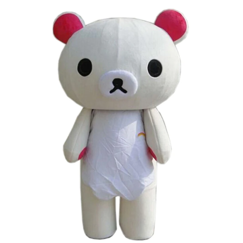 

Japanese Cartoon teddy bear Mascot Costume Dress Bear Mascot Free shipping