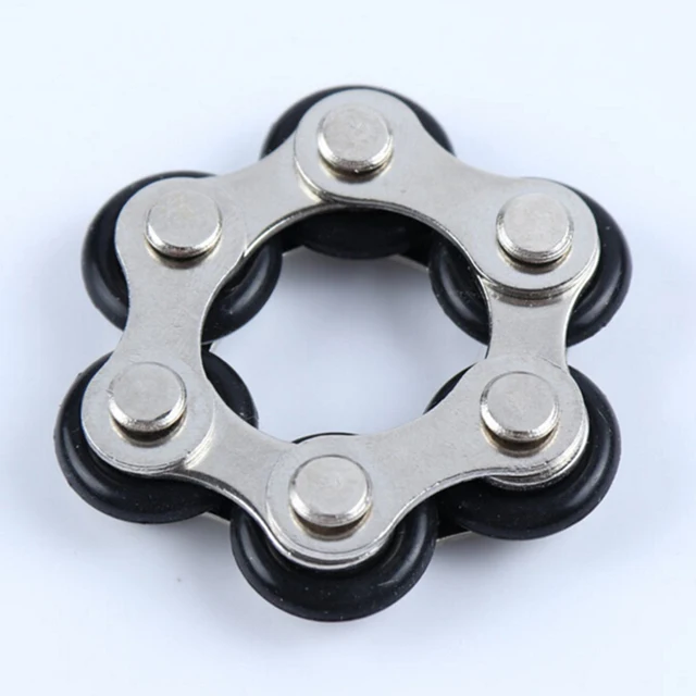 2018 New Bike Chain Fidget Spinner Bracelet For Autism and