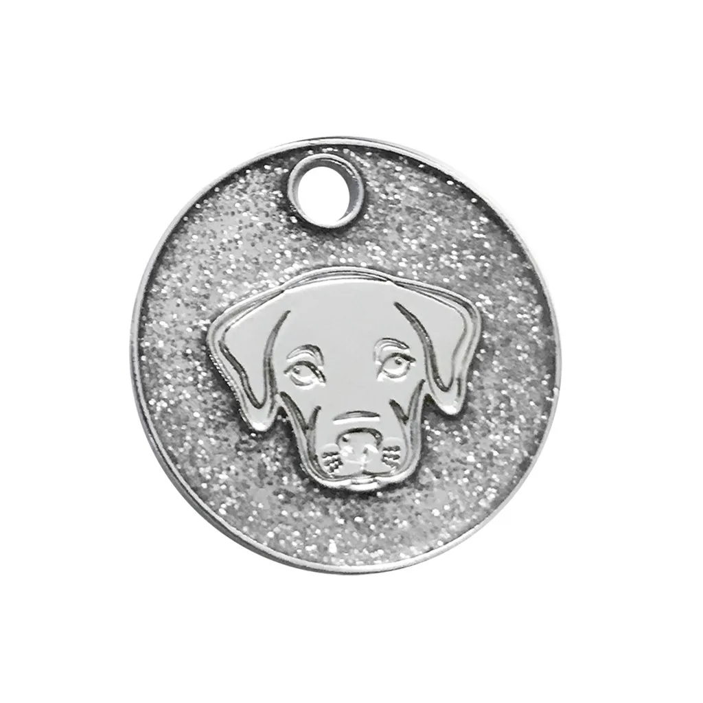 MUQGEW бирка с адресом для домашних животных ветеринар рекомендуемый ID PetTag собака Персонализированные много форм и цветов на выбор бирка для собак и кошек#517y45 - Цвет: A