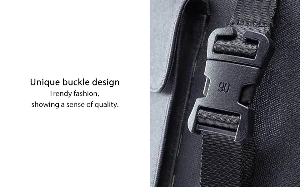Xiaomi Mijia Youpin 90S шикарный модный многофункциональный дорожный бизнес рюкзак для отдыха 310*195*440 мм 0,9 кг