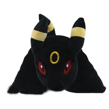 38*33 см Япония аниме мультфильм Umbreon плюшевые подушки Симпатичные мягкие плюшевые куклы Детский подарок