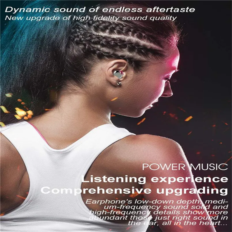 X26 TWS Bluetooth 5.0 Earphone True Wireless Earbuds Smart Waterproof Stereo Hifi Earphone With Charging Case 40MAY1310