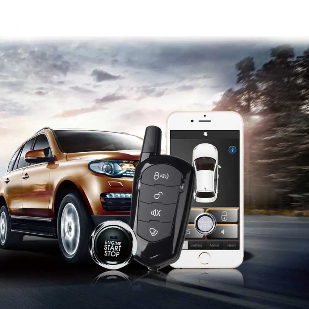 Mobile-phone-automatic-induction-control-car-close-to-the-lock-to-leave-the-lock-car-to