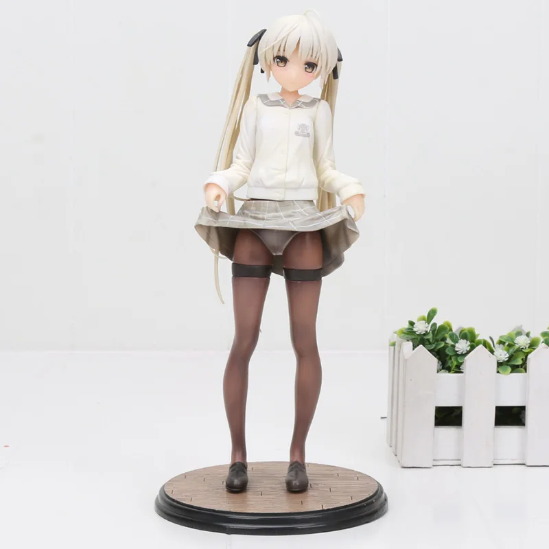 Аниме ALPHAMAX SKYTUBE Yosuga no Sora Kasugano Sora милая девушка фигура 1/7 масштаб платье Ver. Yosuga no Sora модель игрушки - Цвет: 1 no box