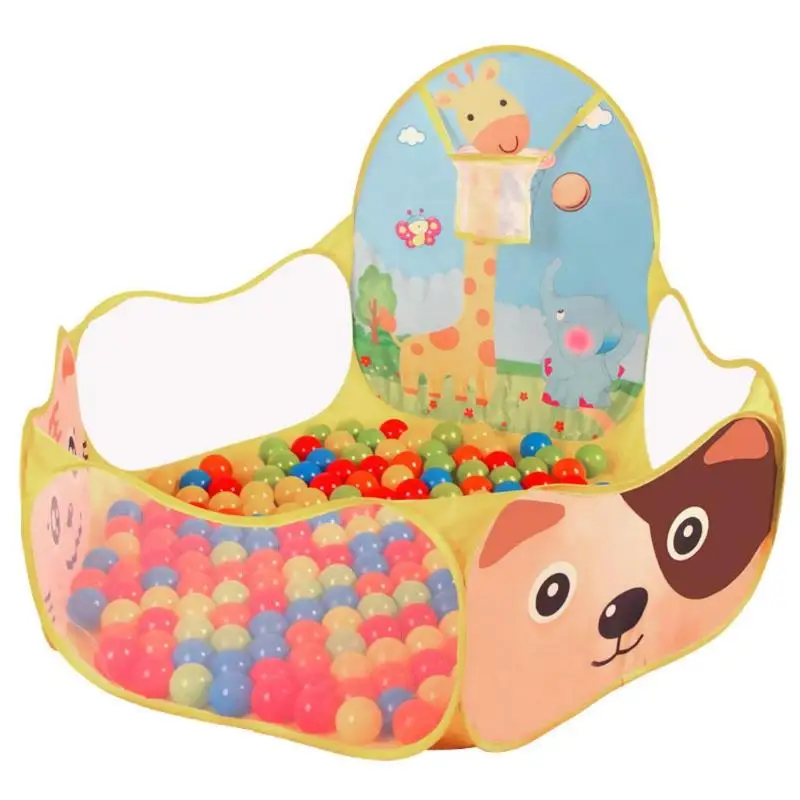 

Play House Indoor and Outdoor Easy Folding Ocean Ball Pool Pit Game Tent Play Hut Girls Garden Playhouse Kids Children Toy Tent
