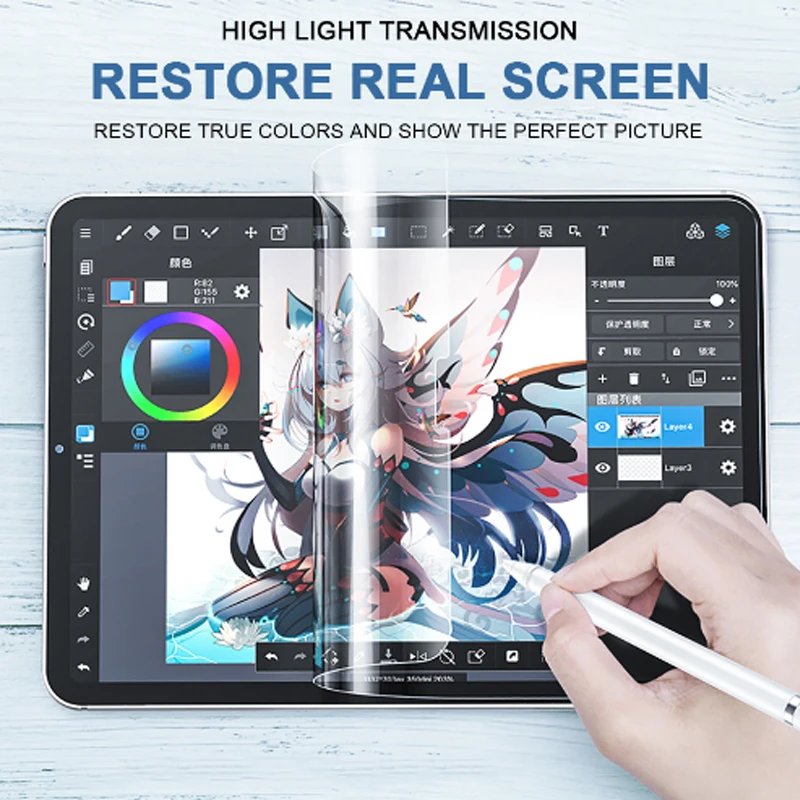 Защитная пленка для экрана iPad Pro 9 7 10 5 11 12 дюймов Air 1 2 3 mini 4 матовая ноутбука Apple