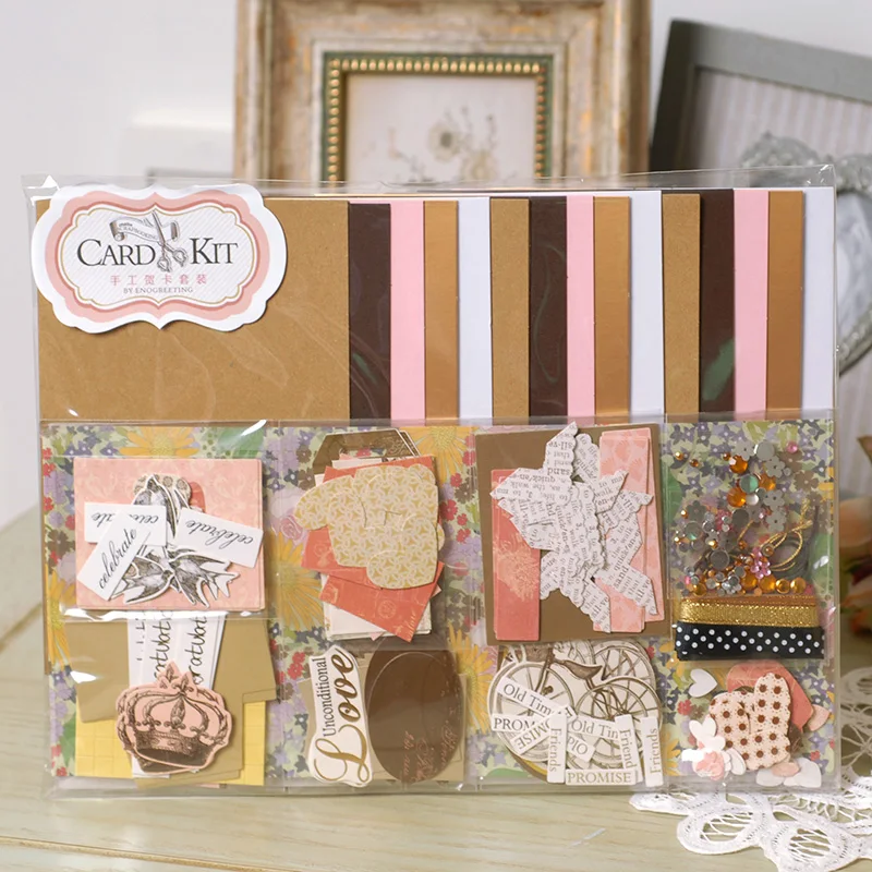 Eno Greeting Eno Greeting DIY Card Kit Kids Greeting Card Kits 15 Cards