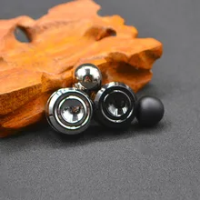 New Hand Spinner iron chrome Material Orbiter Fidget toy Artificial satellite magnet EDC Toys T197