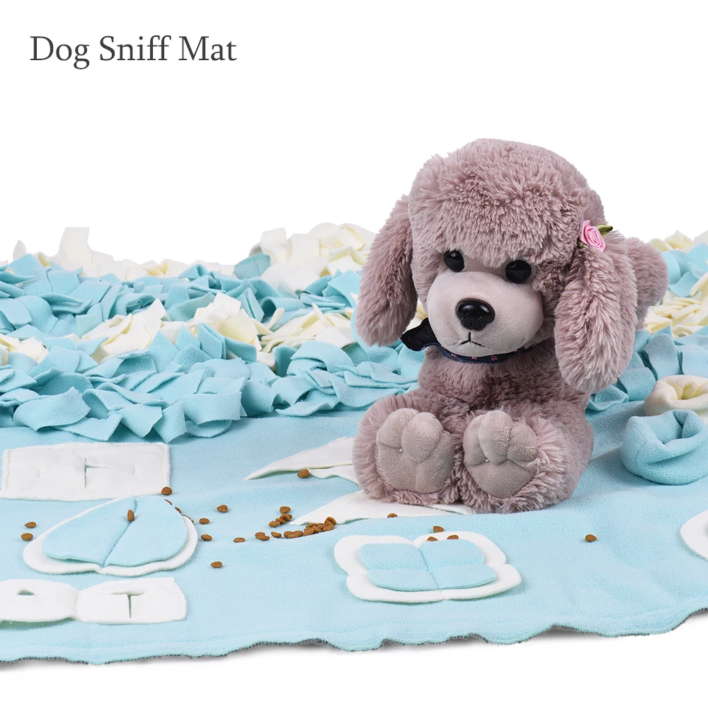 Handmade Dog Play Mat Snuffle Training Feeding Foraging Mat Nose Work