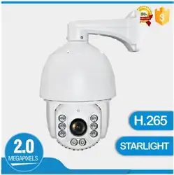 Высокое качество H.265 Sony 185 Starlight IP ptz-камера Full HD 2MP Высокоскоростная купольная камера 20X зум IP 66 камеры безопасности