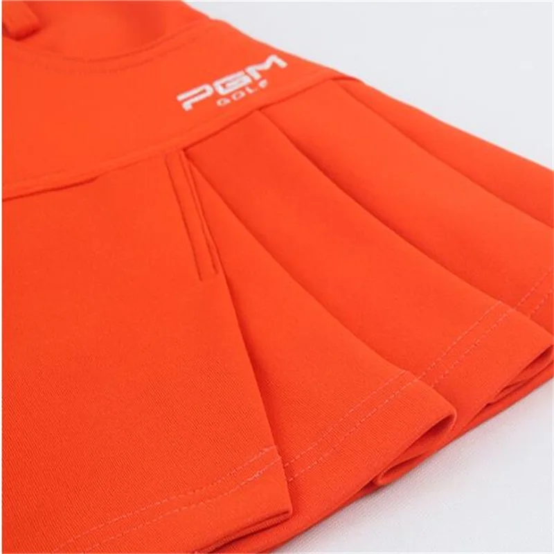 Профессиональная женская юбка для гольфа, высокое качество, карманная юбка для гольфа с защитным нижним бельем