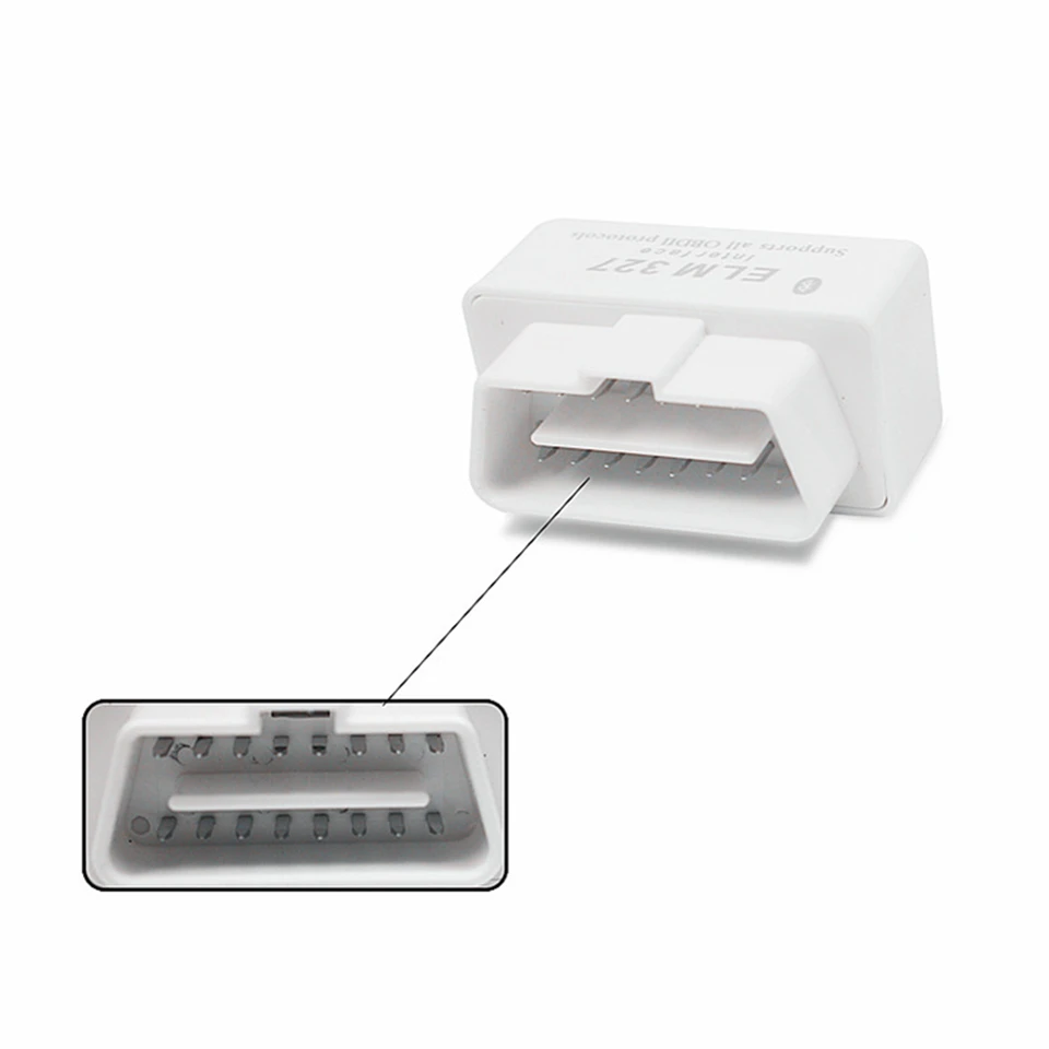 Супер Мини ELM327 v2.1 OBD OBD2 Bluetooth V 2 1 автомобильный диагностический инструмент ELM 327