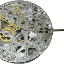 Клон unitas 6497 часы со скелетом