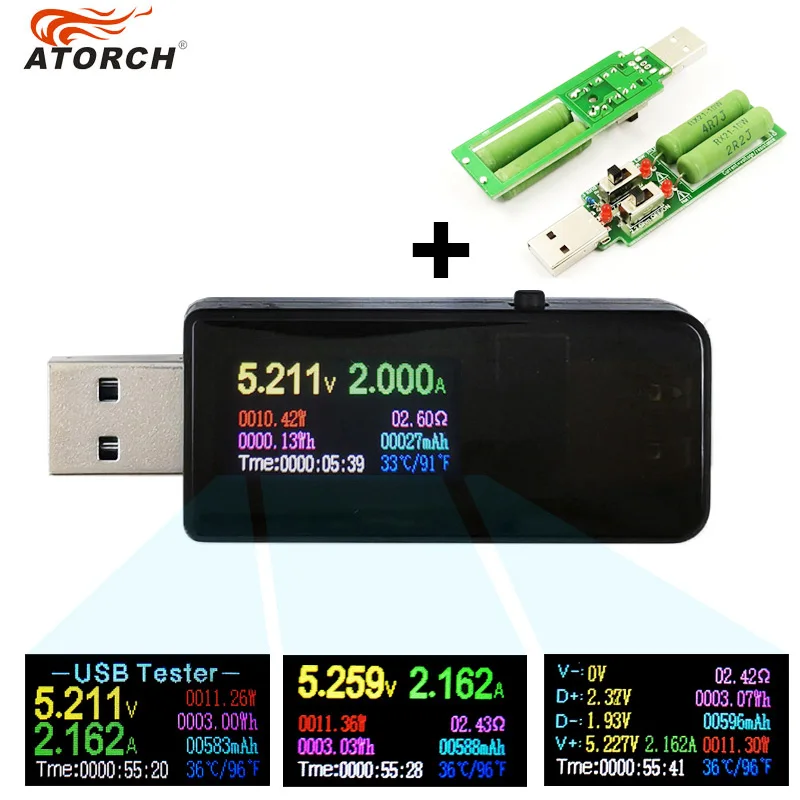 10 шт./лот 13 в 1 USB тестер qc2.0/qc3.0 5 В/9 В/12 В/20 в dc Цифровой вольтметр детектор power bank зарядное устройство индикатор