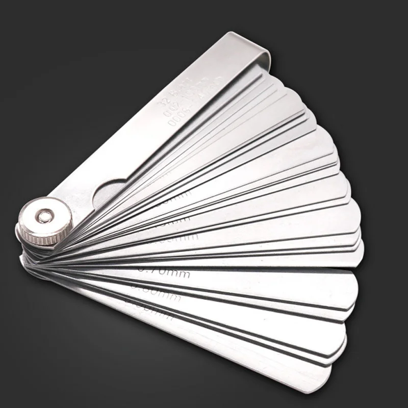 

32Pcs Blade Master Feeler Gauge 0.02-1.0MM Stainless Steel Measuring Tool Kit ALI88