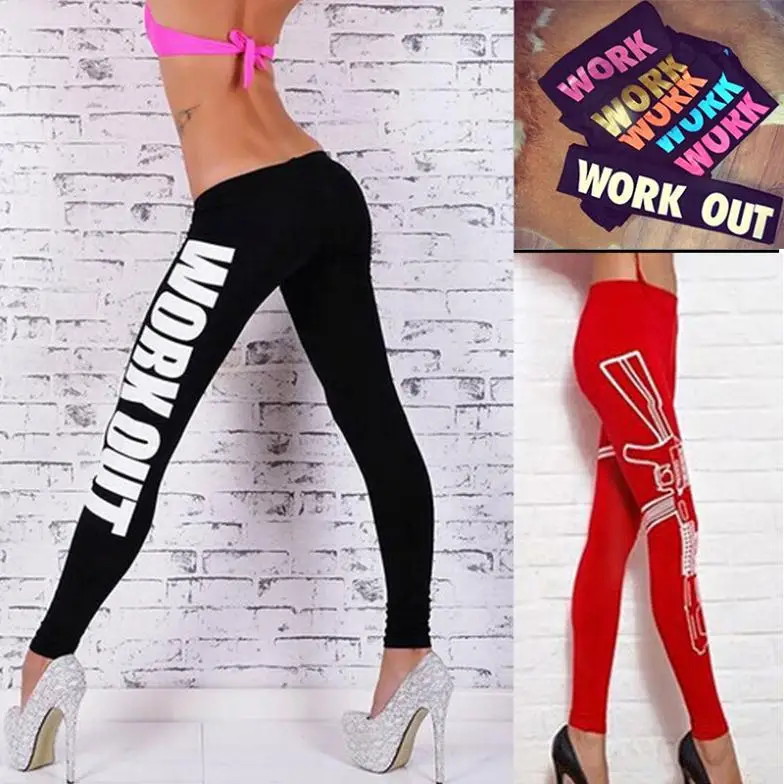 sexy fashion fitness sport leggings workout wear women gym