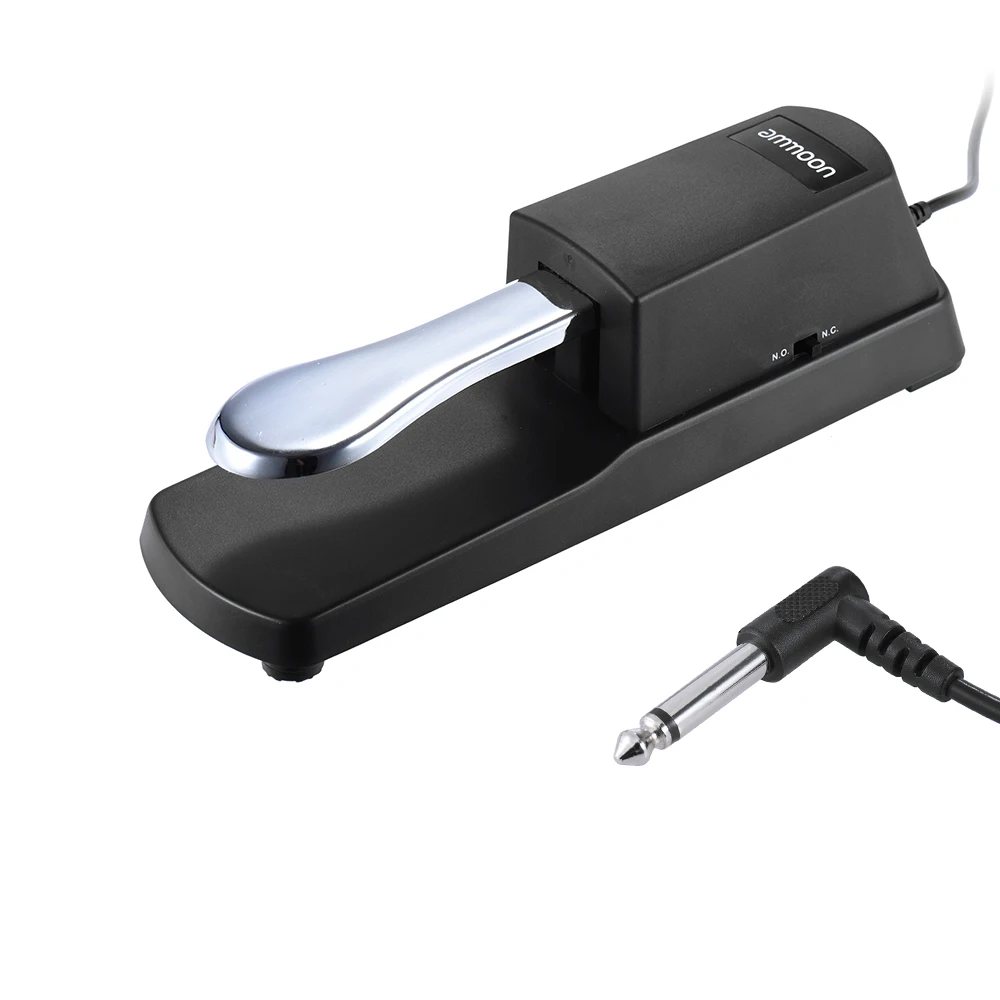 ammoon Piano Sustain Pedal Keyboard Sustain Damper Pedal for Electric