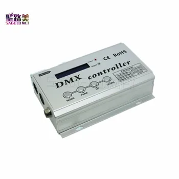 

DMX300 AC110V-220V RGB DMX LED Decoder Console Controller Dimmer for High voltage RGB Led Neon Strip Light Tape 1320W 3CH x 2A
