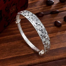 Высокое качество, для девушек, простой модный браслет, 925 пробы, серебряный, женский браслет со звездами, Женские Ювелирные изделия, подлинный, для влюбленных, лучший подарок