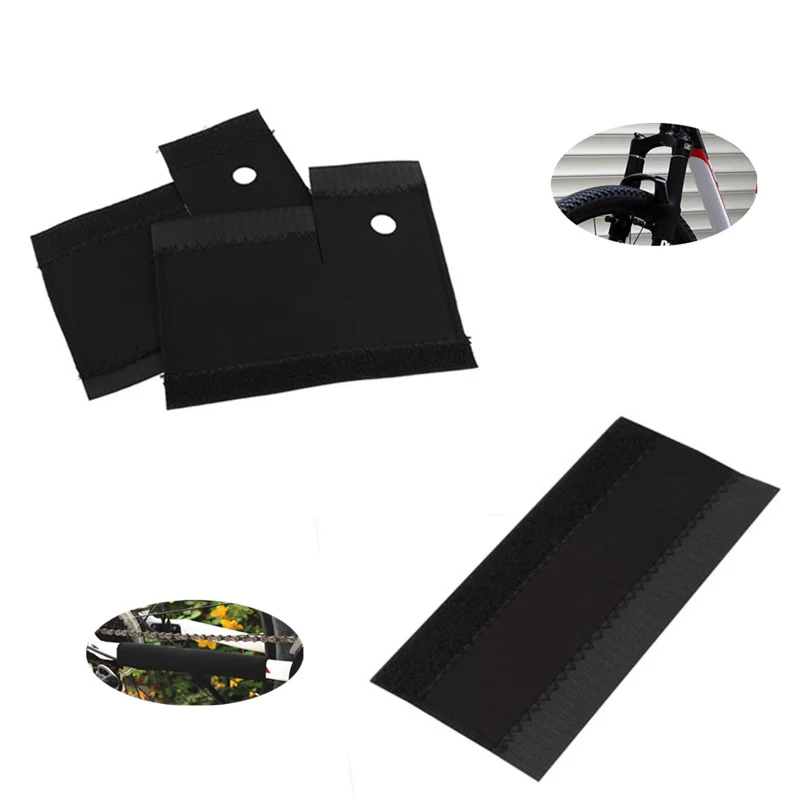 Mountain Bike MTB Chain Frame Protector Front Fork Protective Wrap Cover Protection Guard Cycling Road Accessories | Спорт и