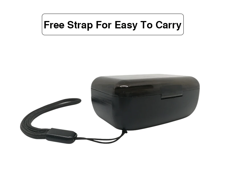 IPX8 Waterproof Mini Bluetooth Earphones with Mic Bluetooth Wireless Sports Headphones Noise Cancelling Headset and charging box (13)