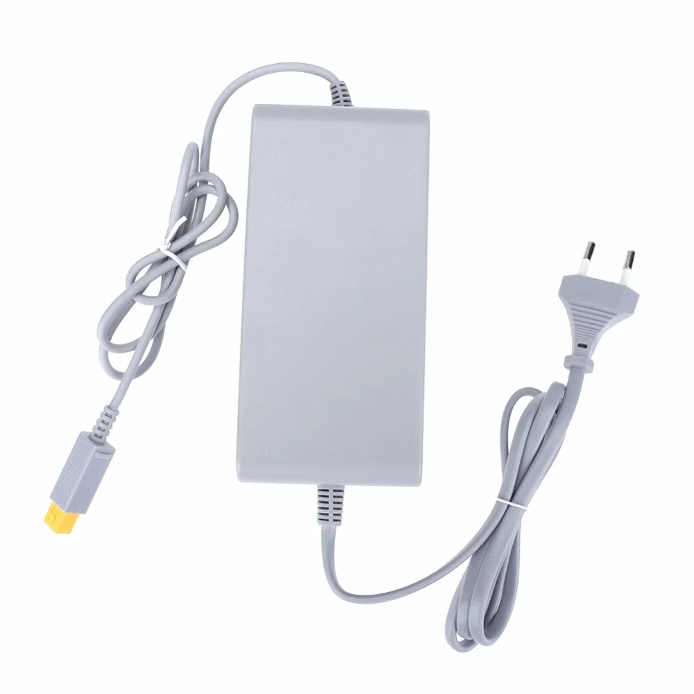 EU Plug AC Power Adapter Power Supply Adapter for Nintendo Wii U Game