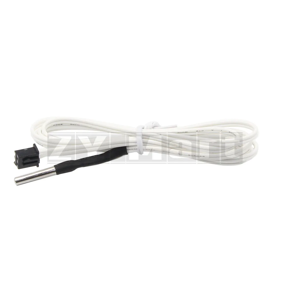 

1Pcs 3D Printer Parts 1M/2M HT-NTC100K Thermistor Temperature Sensor for High Temperature Filament 350 Degrees