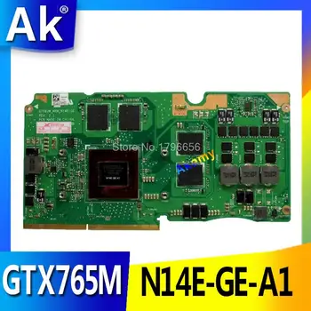 

AK GTX765M 2G VGA card For Asus ROG G750J G750Js g750JM laptop card G750JW N14E-GE-A1 GeForce GTX765M Graphic card Video card