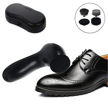 

Handheld Automatic Electric Shoe Brush Battery Powered Portable Shine Polisher for Leather Bags Car Seat Cleaning Set