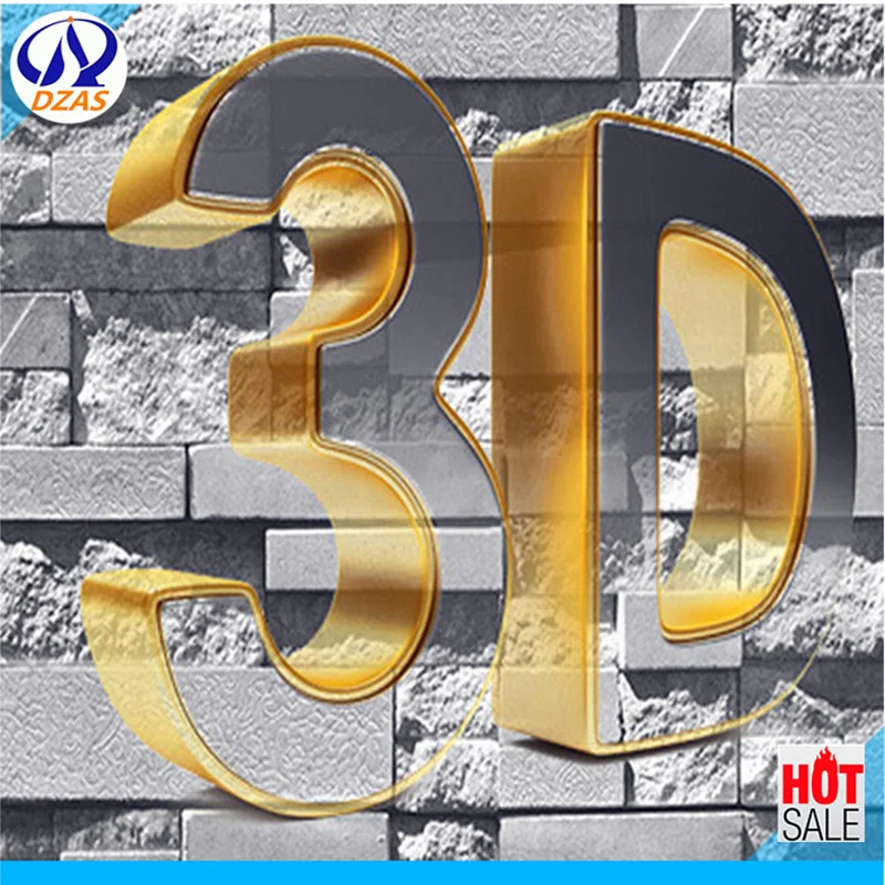 

Последние 3 дня Бесплатная доставка 3D классические архаизмы кирпичная каменная стена рулоны бумаги