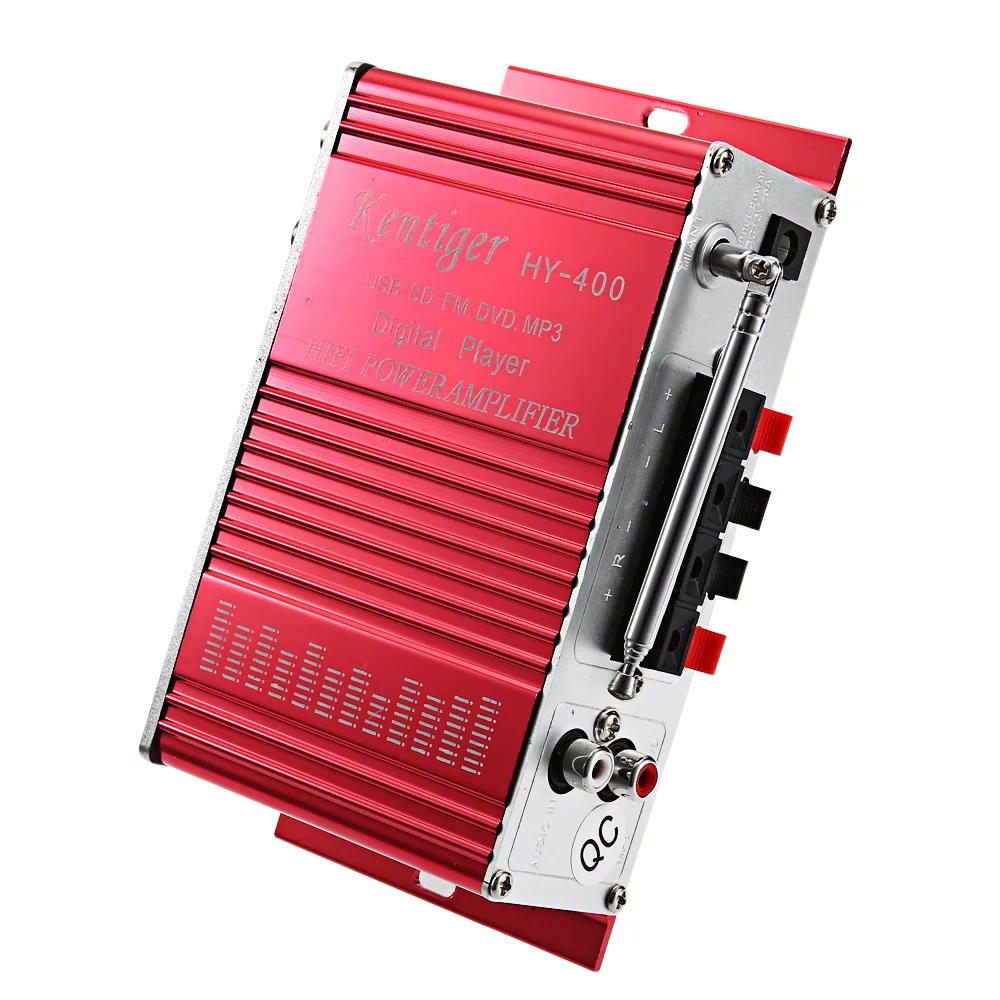 Kentiger HY 400 Hi Fi автомобильный стерео усилитель радио MP3 динамик с FM ЖК дисплеем