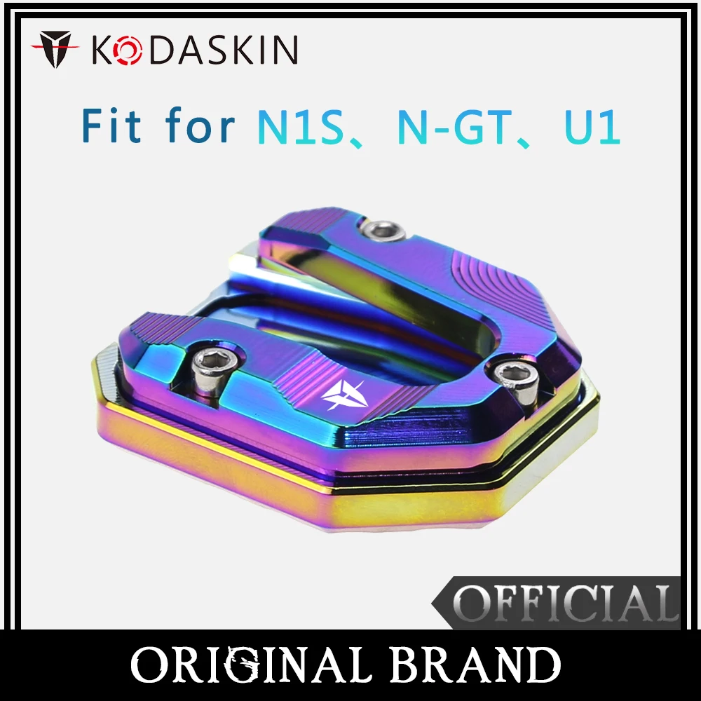 

KODASKIN Motorcycle CNC Aluminum Side Stand Enlarge for N1S NGT U1