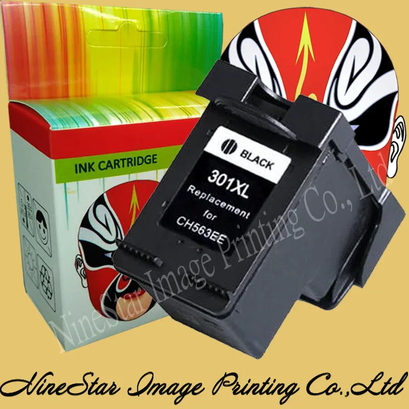 Черный 301 301XL совместимый с HP CH563EE CH564EE для Deskjet 1000 1050 2000 2050 2510 3000 3054 | Компьютеры и