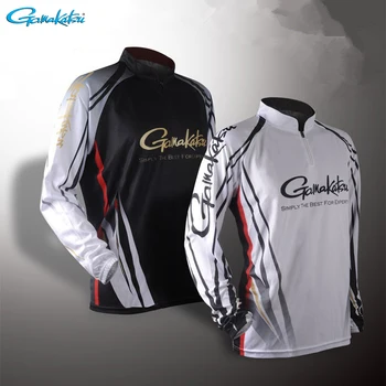 

Gamakatsu Clothing 2019 Long Sleeve Fishing Clothes Outdoor Sprots Sunscreen Breathable Ultrathin Summer Anti-UV Fishing Shirt