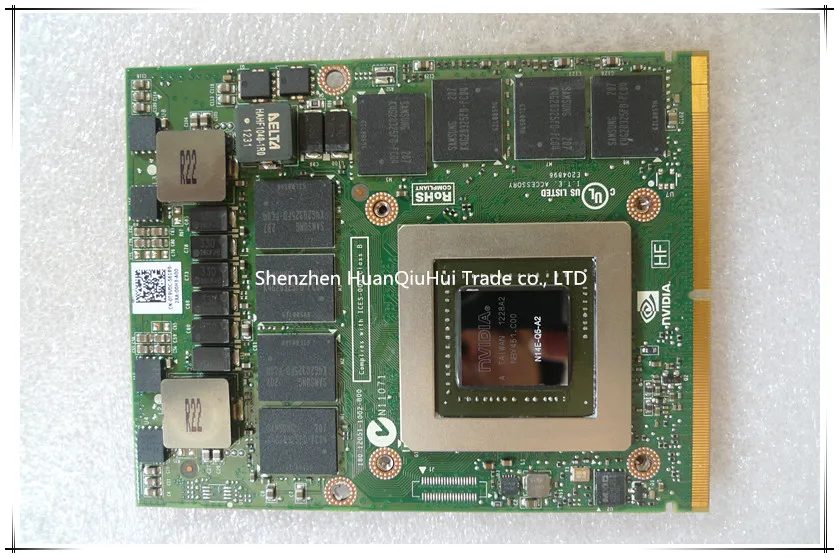 

New Quadro K5000M 4GB Video Graphics Card - T9V0C / J2VD8 for Dell Precision M6700 / M6800