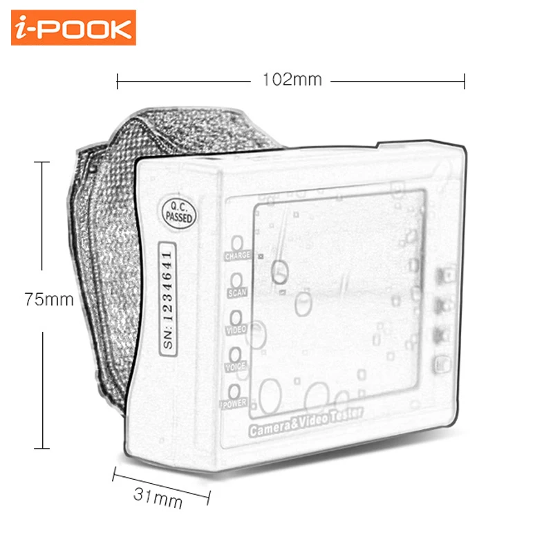 

Video Audio Test NTSC/PAL Auto Adjust 2018 NEW Wrist 3.5" LCD CVBS Analog Camera CCTV Tester Monitor