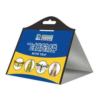 

5 Pieces Moth Killer Safe And Environmentally Friendly Insecticide Traps Small Flying Moth Traps Attract And Kill Flies