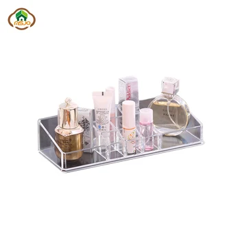 

Msjo Cosmetic Organizer 11 Grid Acrylic Makeup Organizer Home Office Sundries Storage Box Desktop Jewelry Organizer for Cosmetic
