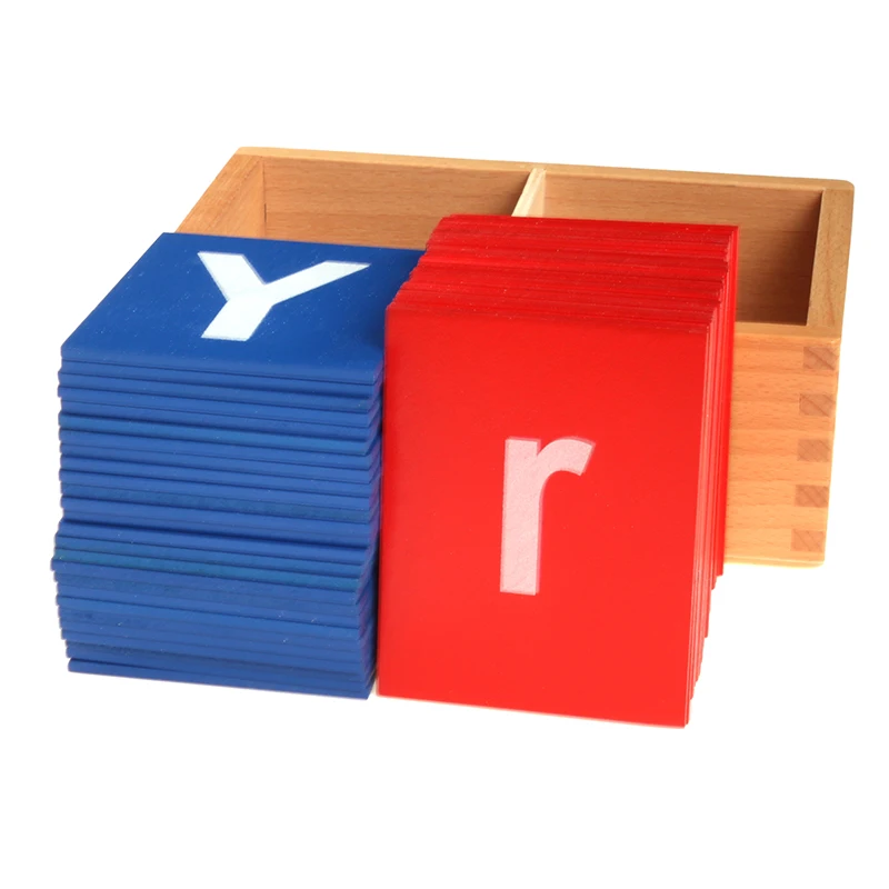 Montessori Toys For 3 Year Olds Montessori Sandpaper Letters Educational Early Learning Toys For Children Birthday Gift MI2744H