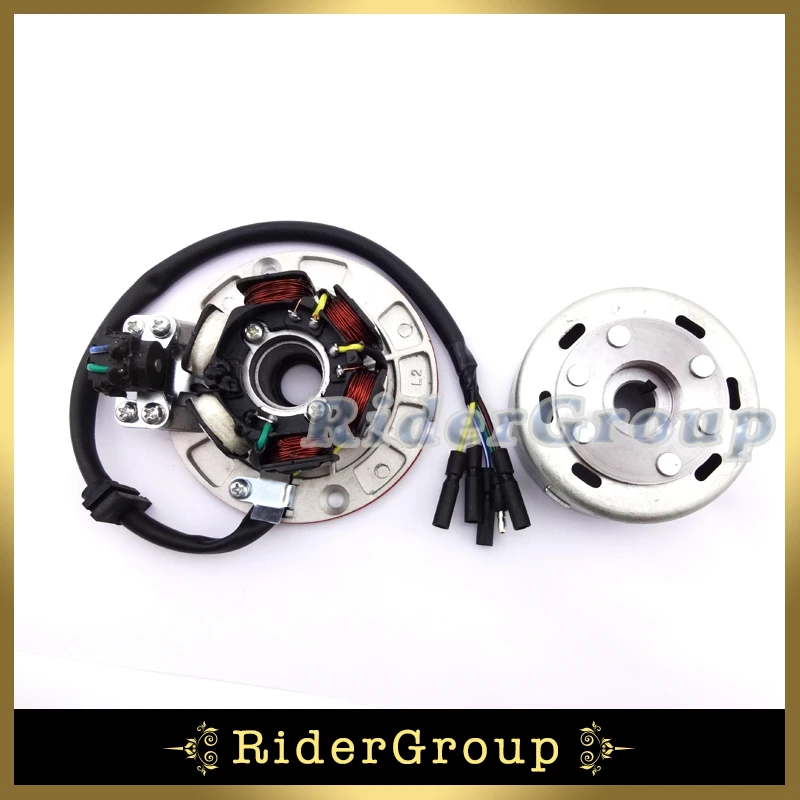 Китайский YX 140cc 150cc 160cc комплект ротора статора двигателя с светильник кой для