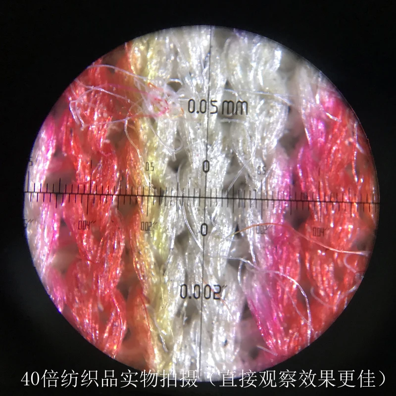 2019 New Mini Portable Microscope Pocket 100X Handheld LED Lamp Light Loupe Zoom Magnifier Magnifying Glass Pocket Lens-40X (3)