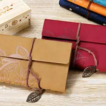 JMSY кожаный блокнот винтажный дневник школьный канцелярские принадлежности блокнот для путевых заметок Рождественский подарок на день рождения для женщин