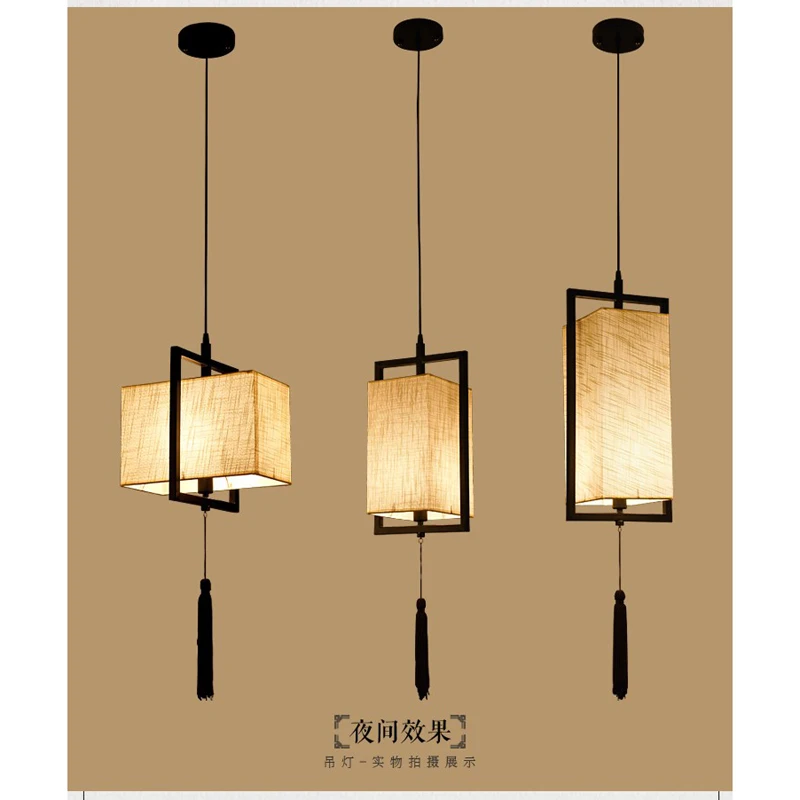 

Chinese iron art aisle chandelier stair home lighting balcony single head small chandelier bedroom restaurant lamp ZS91