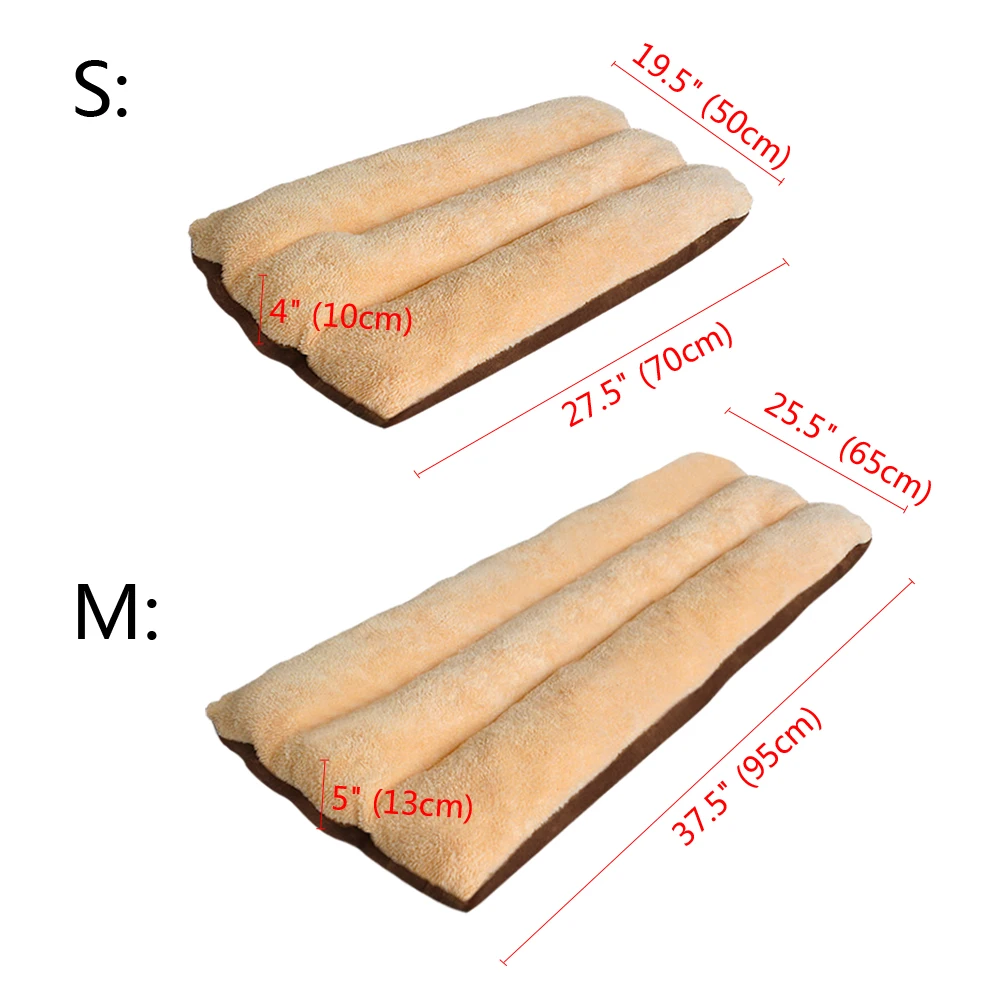 Большой коврик для кровати для собаки, подушка для питомца, матрас, хлопковый теплый спальный матрас, Золотая клетка для ретривера, домашний диван для маленького среднего и большого питомца