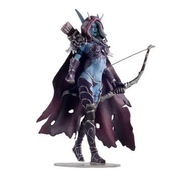 

6 inch Game WOW Lich King Sylvanas Windrunner Figma Anime Darkness Ranger lady pvc action figure toy Brinquedos kids gift toys