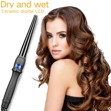 Ceramic Styling Tools professional Hair Curling Iron Hair waver Pear Flower Cone Electric Hair Curler Roller Curling Wand
