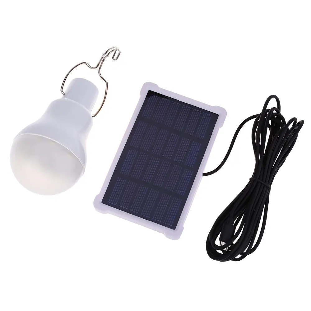 

S - 1500 1.5W 5V 140LM LED Light Bulb Portable Solar Powered Camping Lamp